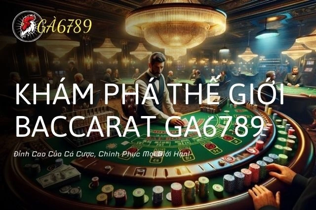 Khám Phá Thế Giới Baccarat GA6789 – Đỉnh Cao Giải Trí, Thắng Lợi Mỗi Ngày!